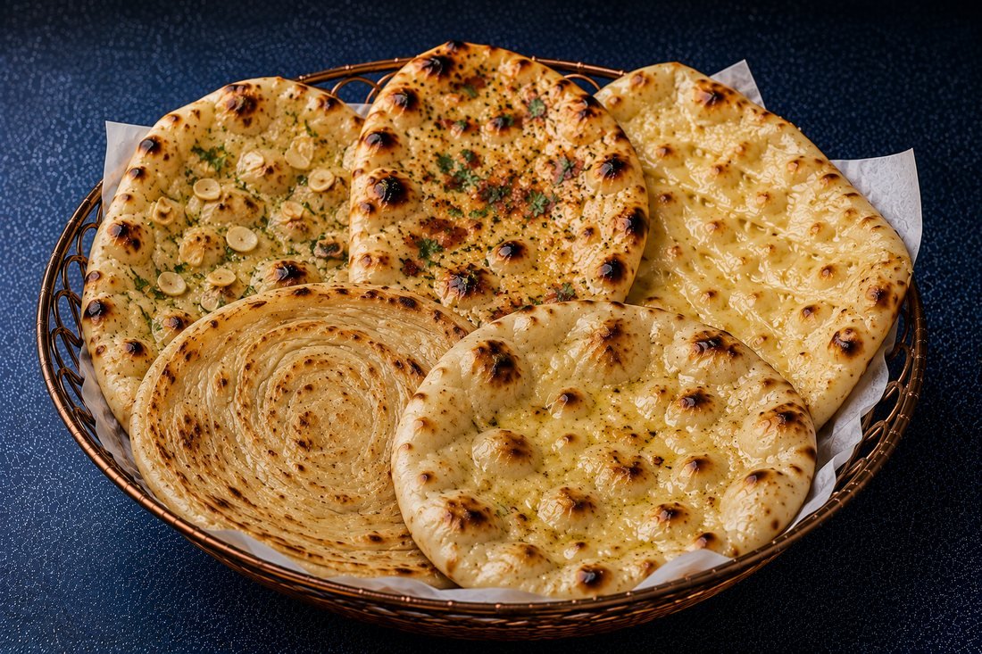Breads straight from the tandoor